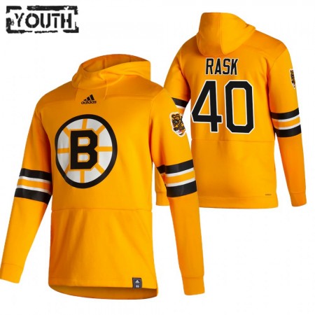 Boston Bruins Tuukka Rask 40 2020-21 Reverse Retro Sawyer Hoodie - Criança